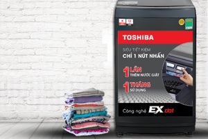 Đánh giá máy giặt Toshiba AW-DUM1300KV - model cửa trên đắt tiền nhất của Toshiba