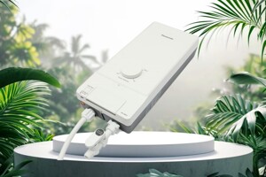 Đánh giá máy nước nóng trực tiếp Panasonic DH-4MS1VW: Làm nóng nhanh, có kháng khuẩn Ag+!