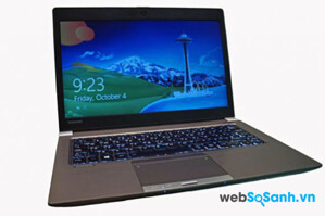 Đánh giá máy tính xách tay dành cho doanh nhân Toshiba Portege Z30