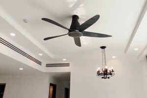 Đánh giá Mitsubishi C56-RA5 - Quạt trần 5 cánh đánh bay nắng hè