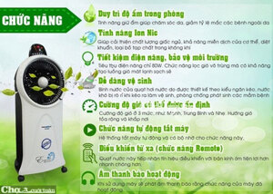 Đánh giá quạt hơi nước Panworld PW-868