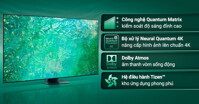 Đánh giá smart tivi Neo QLED Samsung 4K QA85QN85C: "siêu phẩm" tivi 85 inch