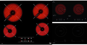 Đánh giá top 3 sản phẩm bếp hồng ngoại Whirlpool, Teka và Chef's