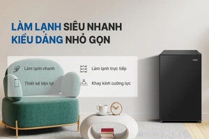 Đánh giá ưu nhược điểm của tủ lạnh Aqua 90 lít AQR-D100FA(BS)