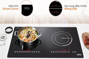 Danh sách 5 bếp điện từ Ferroli có giá khoảng 12 triệu đồng