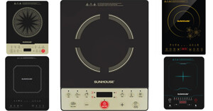 Danh sách các dòng bếp từ đơn Sunhouse với các công năng tuyệt vời