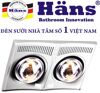 Đèn sưởi nhà tắm Hans loại nào tốt nhất?