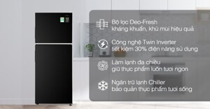 Điểm danh những ưu điểm nổi bật của tủ lạnh Aqua AQR-T259FA(FB) Inverter 245 lít