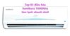 Điểm mặt 3 dòng điều hòa Sumikura 18000btu nên mua năm 2021
