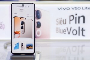 Điện thoại Vivo V50 Lite bền chuẩn quân đội, siêu pin 6500 mAh, kết nối 5G tốc độ cao