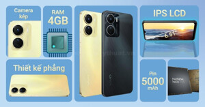 Điện thoại Vivo Y16 4GB/128GB giá bán 4 triệu có đáng mua 2023?