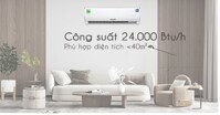 Điều hòa 24000 BTU dùng cho phòng bao nhiêu m2? Công suất tiêu thụ điện bao nhiêu?