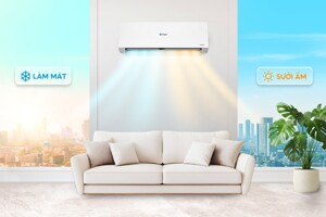 Điều hòa Casper 2 chiều inverter QH-09IU36A hấp dẫn người mua bởi giá rẻ, chất lượng lại quá ổn!