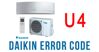 Điều hòa Daikin báo lỗi U4 sửa như thế nào?
