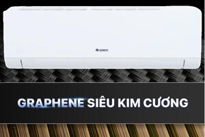 Điều hòa Gree 12000 BTU BD12CN mới 2025 làm mát ấn tượng với dàn tản nhiệt "Kim Cương Đen"