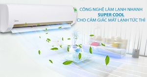 Điều hòa Midea 9000 BTU 1 chiều MSMA3-10CRN1 gas R-410A của nước nào? Có gì đặc biệt?