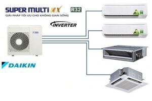 Điều hòa multi Daikin 2 chiều 4MXM68RVMV - giải pháp tối ưu cho chung cư 4 phòng