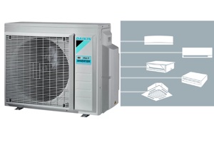 Điều hòa multi Daikin 4MKM68RVMV làm mát 4 phòng với chỉ 1 dàn nóng