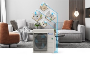 Điều hòa Multi Panasonic 1 nóng 4 lạnh CU-4U34YBZ - giải pháp làm mát thông minh, tiết kiệm điện