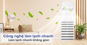Điều hòa tủ đứng LG Inverter 5 HP ZPNQ48GT3A0 mới 2023 có gì đáng mua?