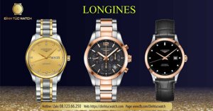 Đình Túc Watch "sale sập sàn" 3 mẫu đồng hồ Longines có thiết kế chế tác hoàn mỹ đỉnh cao