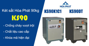 Dòng két sắt Hòa Phát 90kg siêu chất lượng mà bạn không nên bỏ qua