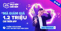 Đừng bỏ lỡ: Lazada 12.12 Sale đậm cuối năm – trúng ngay tiền tỉ