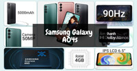Giá chưa tới 4 triệu, điện thoại Samsung Galaxy A04s có gì?