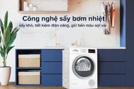 Giá máy sấy quần áo Bosch WQG24200SG mới nhất, vẫn rất đáng để mua năm 2025