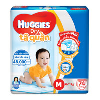 Giá tã quần Huggies trong tháng 1/2018 là bao nhiêu tiền ?