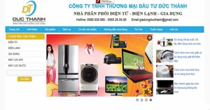 Giadungducthanh.com - nhà phân phối điện tử, điện lạnh, gia dụng uy tín