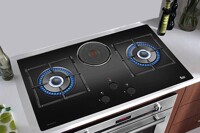 Giới thiệu 4 bếp gas kết hợp bếp điện 3 vùng nấu nên mua hiện nay