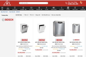 Giới thiệu 5 mẫu máy rửa bát Bosch được quan tâm tại Bếp Nhật Minh