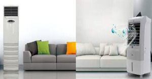 Giữa điều hòa cây và quạt hơi nước nên chọn loại nào cho phòng khách gia đình?