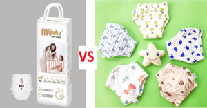 Giữa tã quần Mijuku và tã quần Goodmama loại nào an toàn, thấm hút tốt?