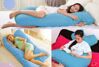 Gối chữ U giúp mẹ bầu ngủ ngon giấc