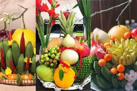 Gợi ý 15 kiểu trang trí mâm ngũ quả ngày Tết 2024 chuẩn