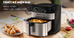 Gợi ý 4 mẫu nồi chiên không dầu Sunhouse hot nhất 2023