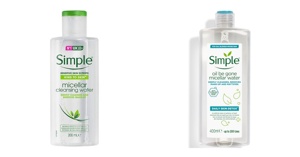 Gợi ý một số dòng nước tẩy trang Simple cho da dầu mụn hot hiện nay