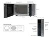 Hướng dẫn cách sử dụng lò vi sóng Sanyo Grill có nướng