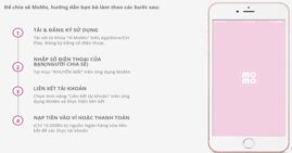 Hướng dẫn cách thực hiện chia sẻ Momo để nhận về ví thanh toán 100k