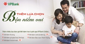 Hướng dẫn chi tiết các gửi tiết kiệm online tại ngân hàng VPbank