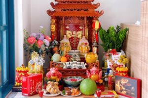 Hướng dẫn chi tiết cách trang trí bàn thờ ông Địa ngày Tết đúng chuẩn