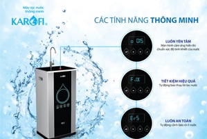 Hướng dẫn sử dụng máy lọc nước Karofi chỉ trong 3 bước