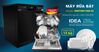 Hướng dẫn sử dụng máy rửa bát Eurosun SMS78EU12EB với 8 bước đơn giản
