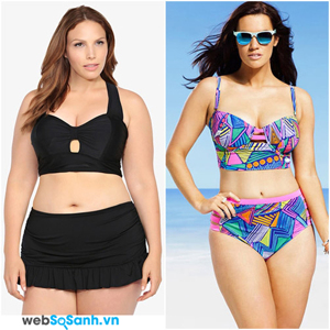 Khắc phục những "phần thừa" trên bộ bikini cho cô nàng mũm mĩm