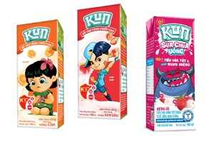 Khám phá 3 vị sữa chua uống Kun mới nhất 2024