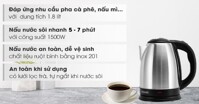 Khám phá ấm siêu tốc Sunhouse SHD1182 được khách hàng tìm mua nhiều nhất