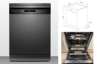 Khám phá bí kíp dùng máy rửa bát Malloca WQP12-7635BS đúng chuẩn