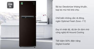 Khám phá chiếc tủ lạnh Samsung RT22M4032BY/SV đáng sắm